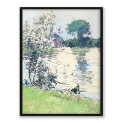 Gustave Caillebotte Brzeg Sekwany w Argenteuil 30x40