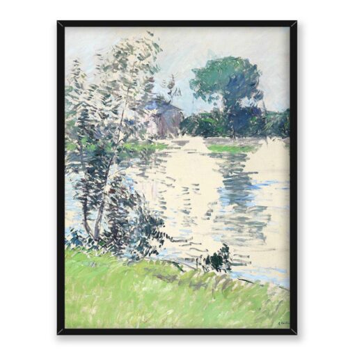 Gustave Caillebotte Brzeg Sekwany w Argenteuil 30x40