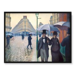 Gustave Caillebotte Deszczowy dzień w Paryżu Jour de pluie a Paris 40x30