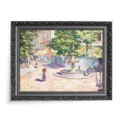 Gustave Caillebotte La Place Saint Georges 70×50 wydruk na płótnie CANVAS