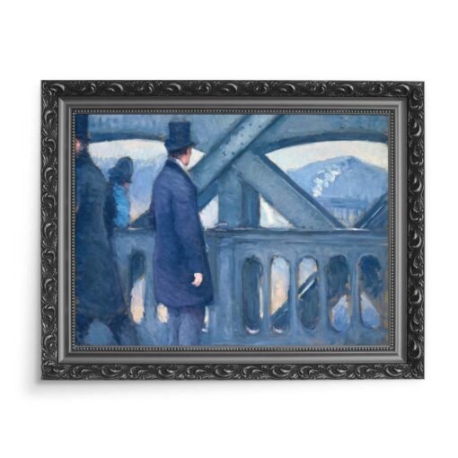 Gustave Caillebotte Most Europejski Paryż 70x50 wydruk na płótnie CANVAS