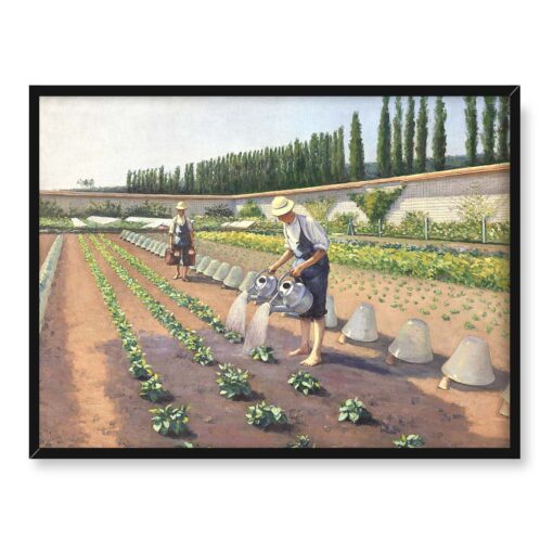 Gustave Caillebotte Ogrodnicy 40x30