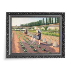 Gustave Caillebotte Ogrodnicy 70×50 wydruk na płótnie CANVAS