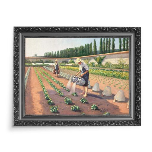 Gustave Caillebotte Ogrodnicy 70x50 wydruk na płótnie CANVAS