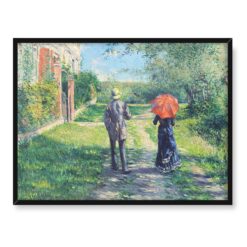 Gustave Caillebotte Ścieżka Chemin Montant 40x30