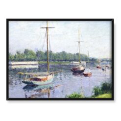 Gustave Caillebotte Sekwana Argentuil 40x30