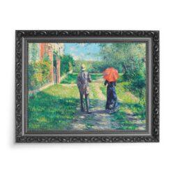 Gustave Caillebotte Sekwana Argentuil 70×50 wydruk na płótnie CANVAS
