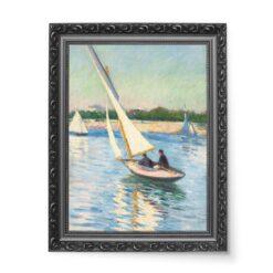 Gustave Caillebotte Żaglówki na Sekwanie Argenteuil 50×70 wydruk na płótnie CANVAS