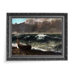 Gustave Courbet Fala 70x50 wydruk na płótnie CANVAS