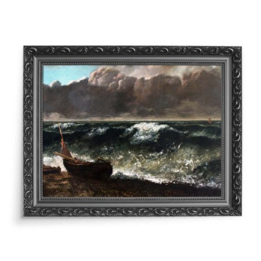 Gustave Courbet Fala 70x50 wydruk na płótnie CANVAS