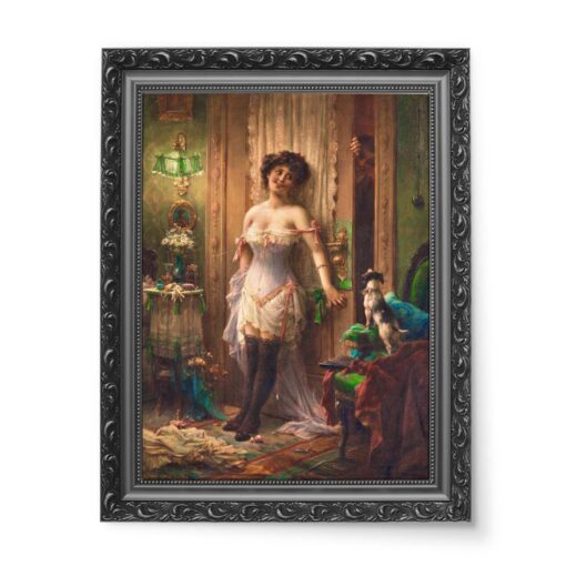 Hans Zatzka Nie wchodzić 50x70 wydruk na płótnie CANVAS