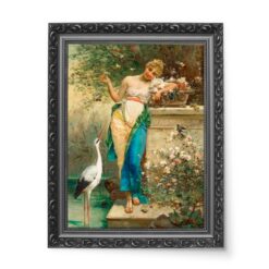 Hans Zatzka Orientalna piękność 50x70 wydruk na płótnie CANVAS