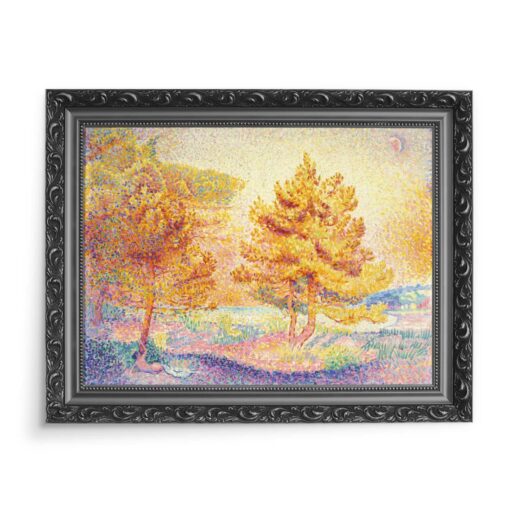 Henri Edmond Cross Sosny 70x50 wydruk na płótnie CANVAS