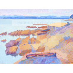 Henri Edmond Cross Wybrzeże w pobliżu Antibes — produkt cyfrowy do pobrania