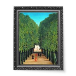 Henri Rousseau Aleja w parku Saint Cloud 50×70 wydruk na płótnie CANVAS
