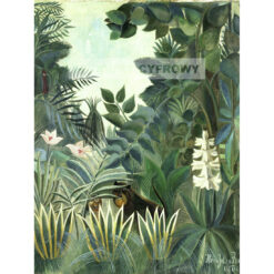 Henri Rousseau Dzungla równikowa DUŻY — produkt cyfrowy do pobrania