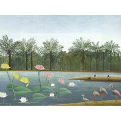 Henri Rousseau Flamingi — produkt cyfrowy do pobrania