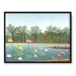 Henri Rousseau Flamingi 40x30