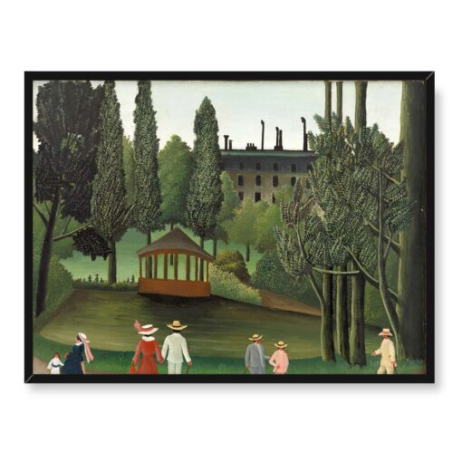 Henri Rousseau Park Montsouris 40x30 w RAMIE
