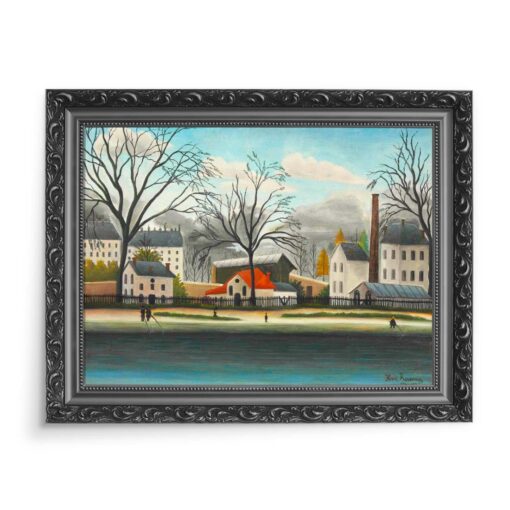 Henri Rousseau Przedmieście 70x50 wydruk na płótnie CANVAS