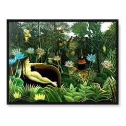 Henri Rousseau Sen 40x30 w RAMIE