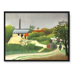 Henri Rousseau Tartak w pobliżu Paryża 40x30