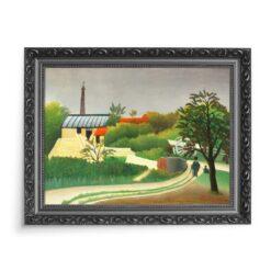 Henri Rousseau Tartak w pobliżu Paryża 70×50 wydruk na płótnie CANVAS