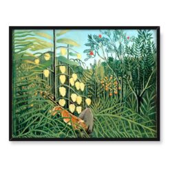 Henri Rousseau W lesie tropikalnym 40x30 w RAMIE