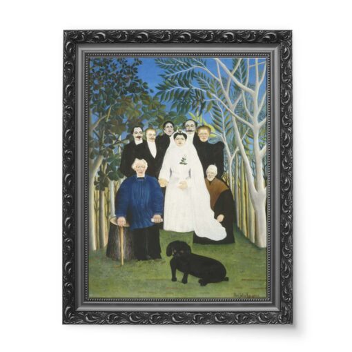 Henri Rousseau Wesele 50x70 wydruk na płótnie CANVAS