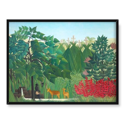 Henri Rousseau Wodospad 40x30