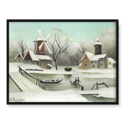 Henri Rousseau Zima 40x30