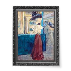 Henri Somm Na wystawie 50x70 wydruk na płótnie CANVAS