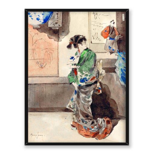 Henry Somm Japonka 30x40