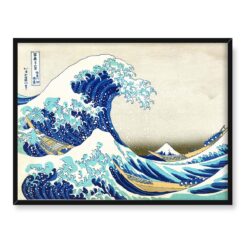 Hokusai Katsushika Great Wave of Kanagawa Wielka fala w Kanagawie 40x30