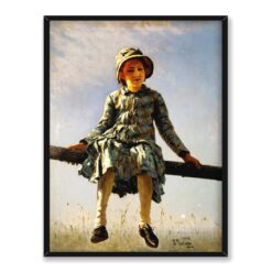 Ilya Repin Ważka Portret córki malarza 30x40