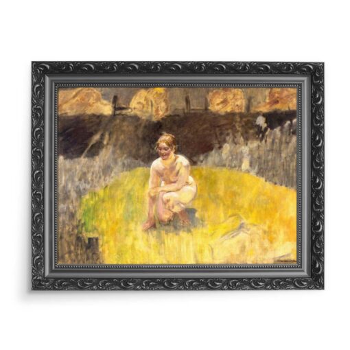 Jacek Malczewski Akt w ogrodzie 70x50 wydruk na płótnie CANVAS
