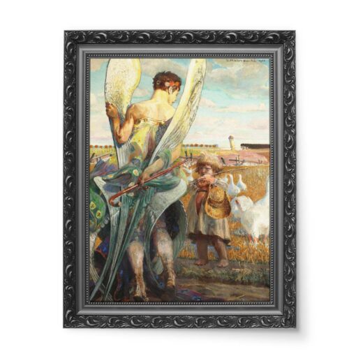 Jacek Malczewski Anioł 50x70 wydruk na płótnie CANVAS