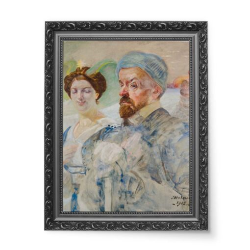 Jacek Malczewski Autoportret 50x70 wydruk na płótnie CANVAS