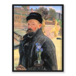 Jacek Malczewski Autoportret z hiacyntem 30x40