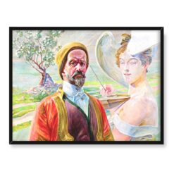 Jacek Malczewski Autoportret z Meduzą 40×30