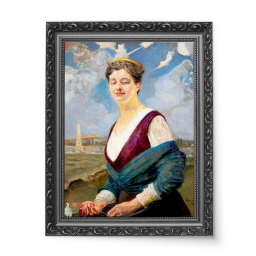 Jacek Malczewski Dziesiąta muza Max 4050 50x70 wydruk na płótnie CANVAS