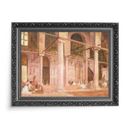 Jacek Malczewski Kupcy arabscy 70x50 wydruk na płótnie CANVAS
