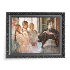 Jacek Malczewski Lekcja historii 70×50 wydruk na płótnie CANVAS