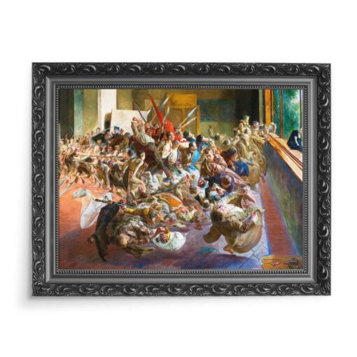 Jacek Malczewski Melancholia 70x50 wydruk na płótnie CANVAS