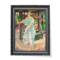 Jacek Malczewski Moc żródła 50×70 wydruk na płótnie CANVAS