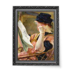 Jacek Malczewski Modelka 50×70 wydruk na płótnie CANVAS