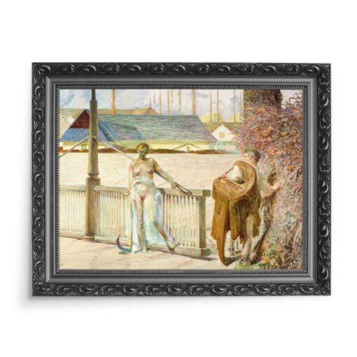 Jacek Malczewski Moje życie prawa część tryptyku 70x50 wydruk na płótnie CANVAS