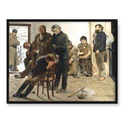 Jacek Malczewski Na wygnaniu Więźniowie 40×30