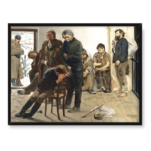 Jacek Malczewski Na wygnaniu Więźniowie 40x30
