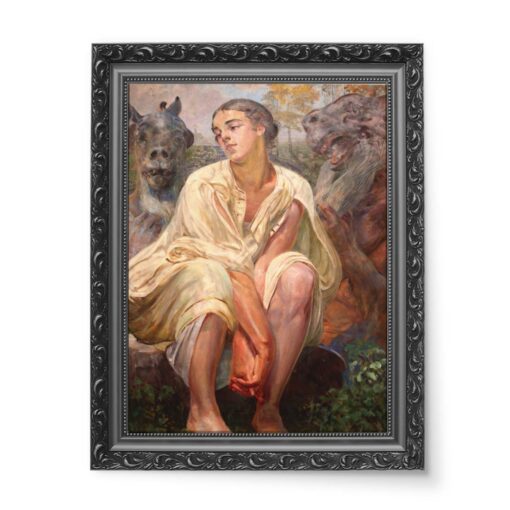 Jacek Malczewski Niewola 50x70 wydruk na płótnie CANVAS